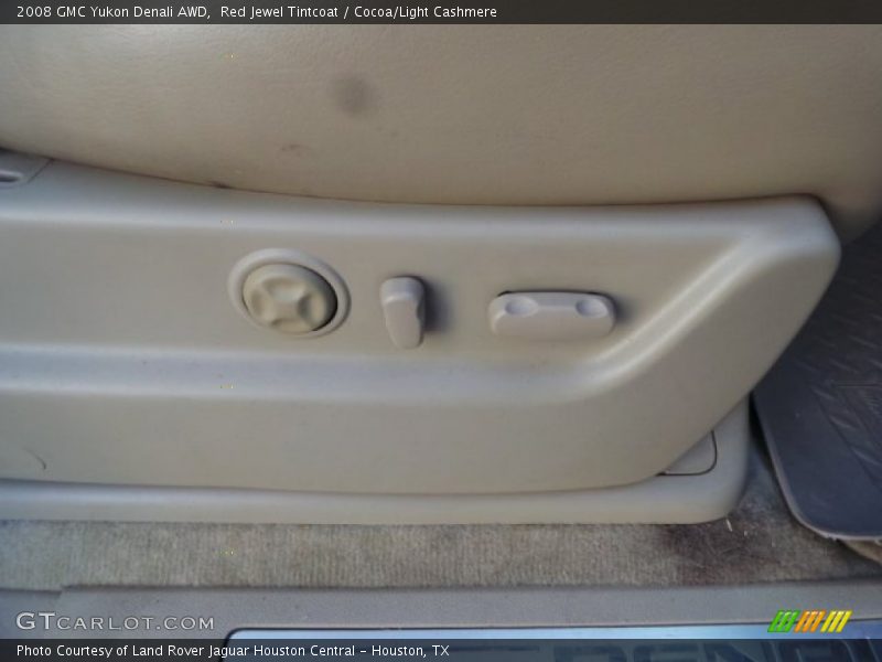 Red Jewel Tintcoat / Cocoa/Light Cashmere 2008 GMC Yukon Denali AWD
