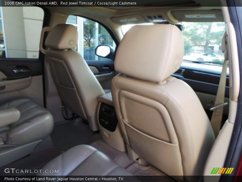Red Jewel Tintcoat / Cocoa/Light Cashmere 2008 GMC Yukon Denali AWD