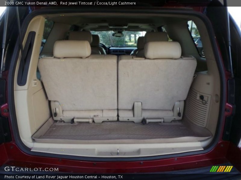 Red Jewel Tintcoat / Cocoa/Light Cashmere 2008 GMC Yukon Denali AWD