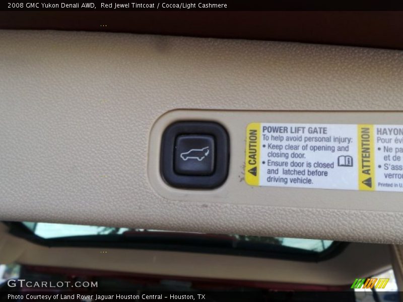 Red Jewel Tintcoat / Cocoa/Light Cashmere 2008 GMC Yukon Denali AWD