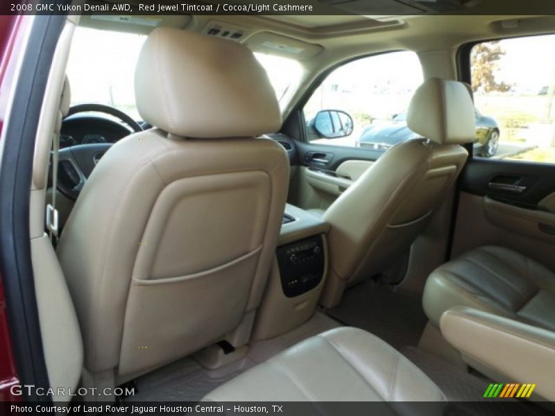 Red Jewel Tintcoat / Cocoa/Light Cashmere 2008 GMC Yukon Denali AWD