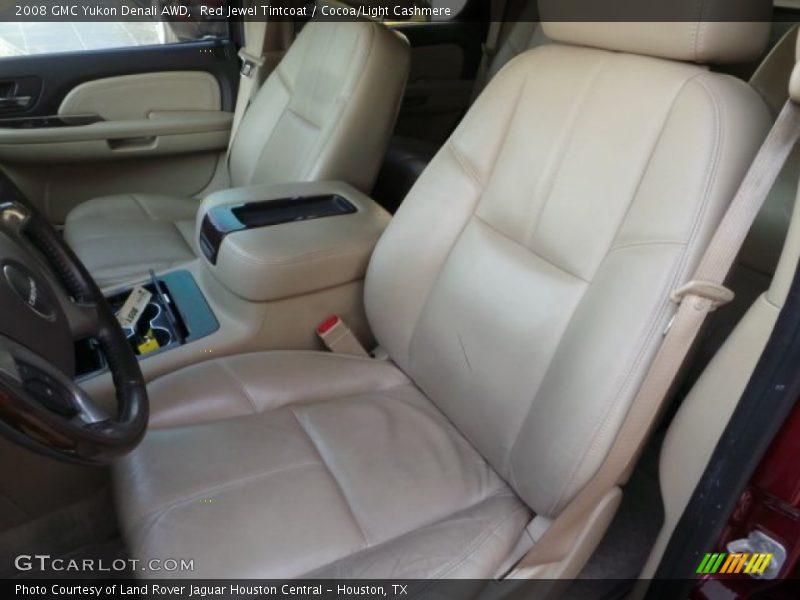 Red Jewel Tintcoat / Cocoa/Light Cashmere 2008 GMC Yukon Denali AWD
