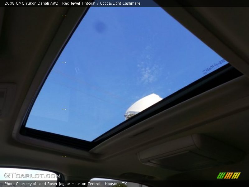 Red Jewel Tintcoat / Cocoa/Light Cashmere 2008 GMC Yukon Denali AWD