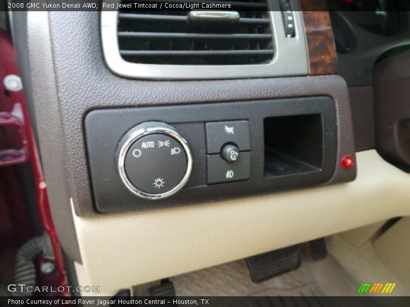 Red Jewel Tintcoat / Cocoa/Light Cashmere 2008 GMC Yukon Denali AWD