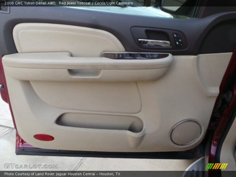 Red Jewel Tintcoat / Cocoa/Light Cashmere 2008 GMC Yukon Denali AWD