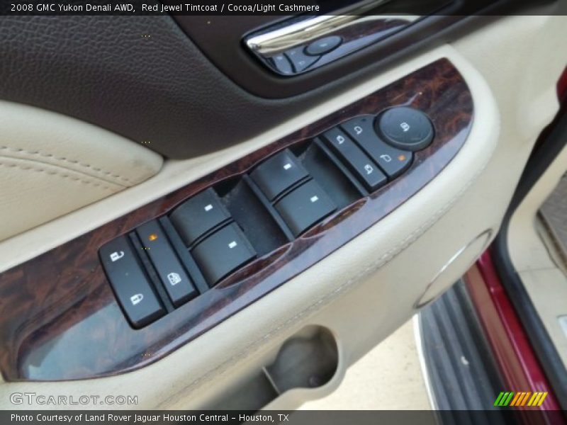 Red Jewel Tintcoat / Cocoa/Light Cashmere 2008 GMC Yukon Denali AWD