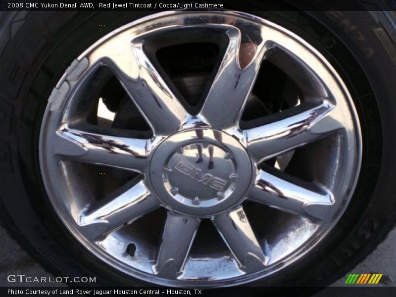 Red Jewel Tintcoat / Cocoa/Light Cashmere 2008 GMC Yukon Denali AWD