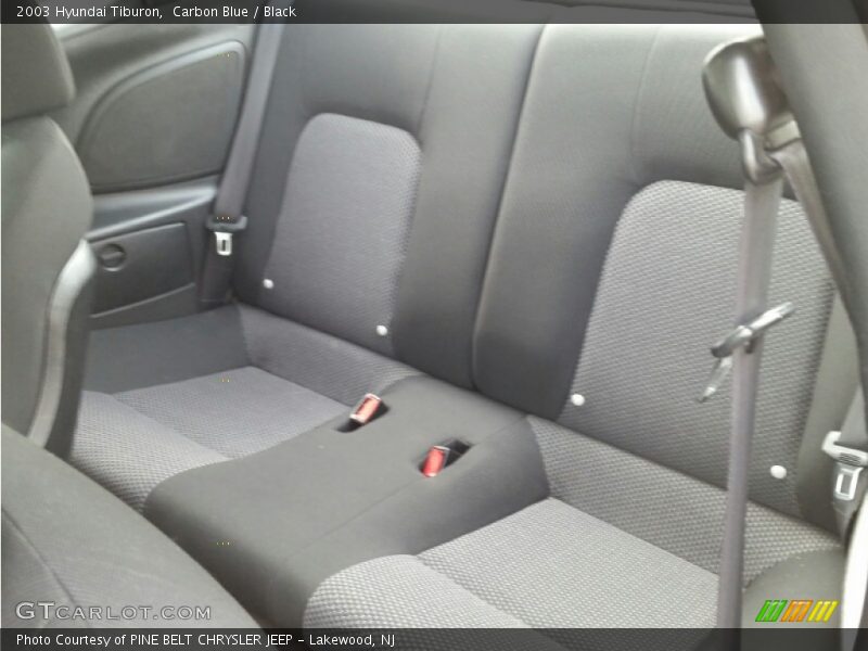 Carbon Blue / Black 2003 Hyundai Tiburon