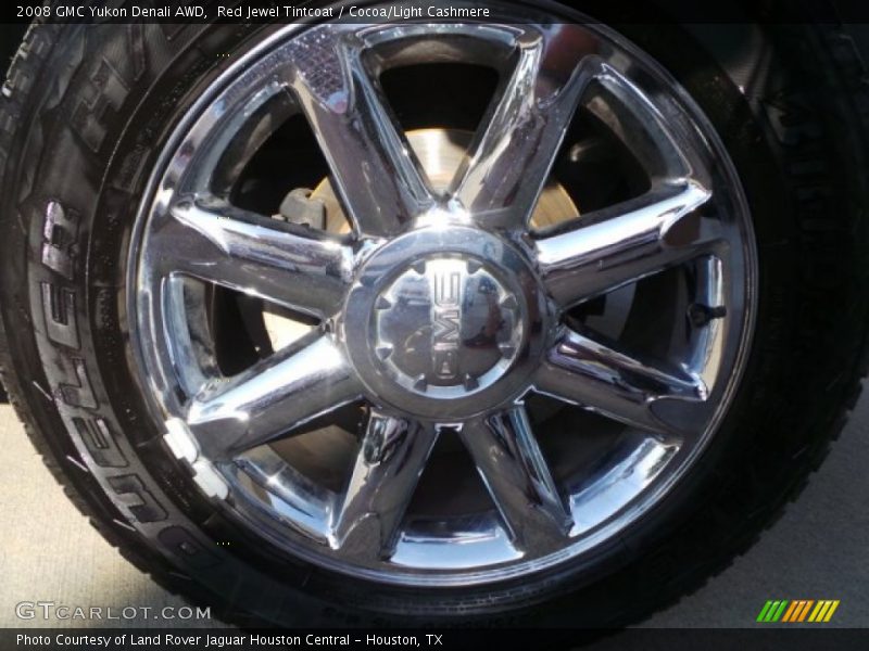 Red Jewel Tintcoat / Cocoa/Light Cashmere 2008 GMC Yukon Denali AWD
