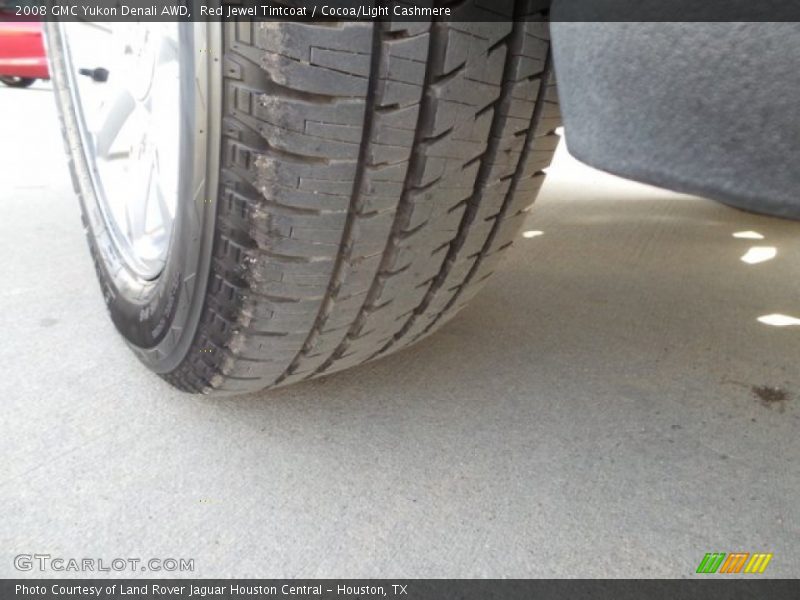 Red Jewel Tintcoat / Cocoa/Light Cashmere 2008 GMC Yukon Denali AWD