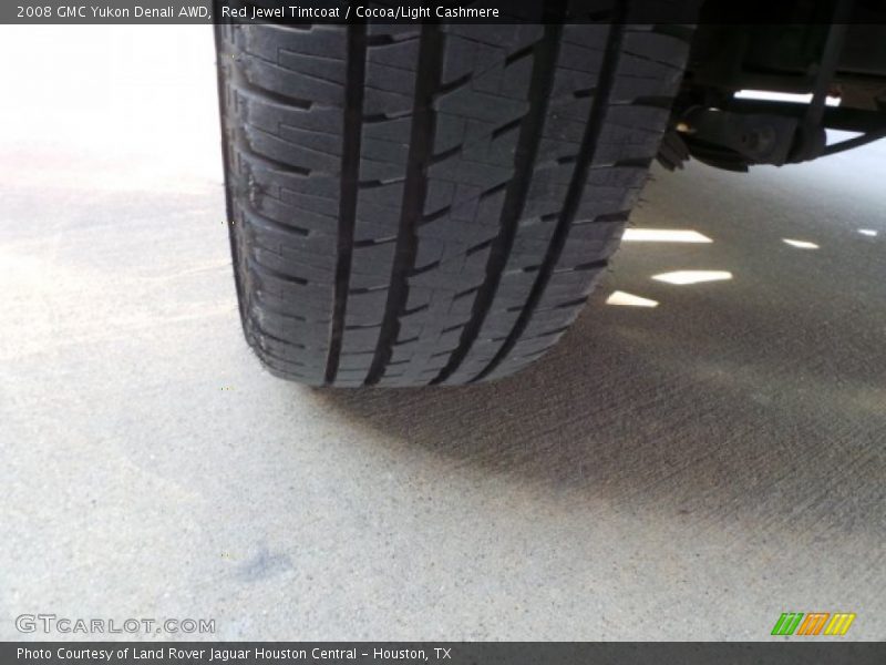 Red Jewel Tintcoat / Cocoa/Light Cashmere 2008 GMC Yukon Denali AWD