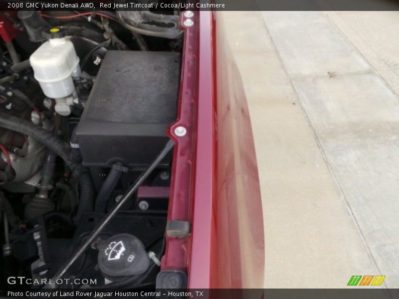 Red Jewel Tintcoat / Cocoa/Light Cashmere 2008 GMC Yukon Denali AWD