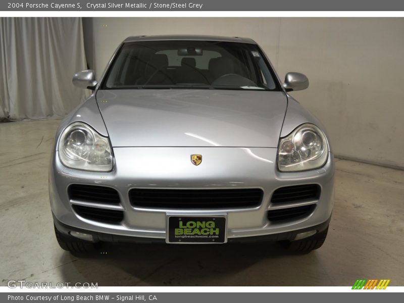 Crystal Silver Metallic / Stone/Steel Grey 2004 Porsche Cayenne S