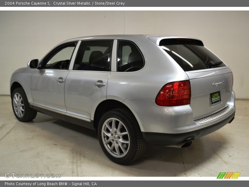 Crystal Silver Metallic / Stone/Steel Grey 2004 Porsche Cayenne S