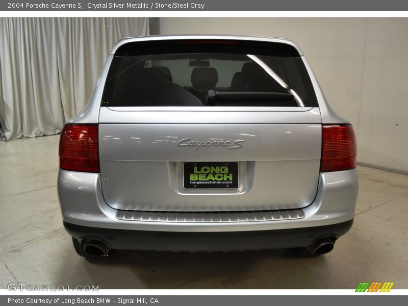 Crystal Silver Metallic / Stone/Steel Grey 2004 Porsche Cayenne S
