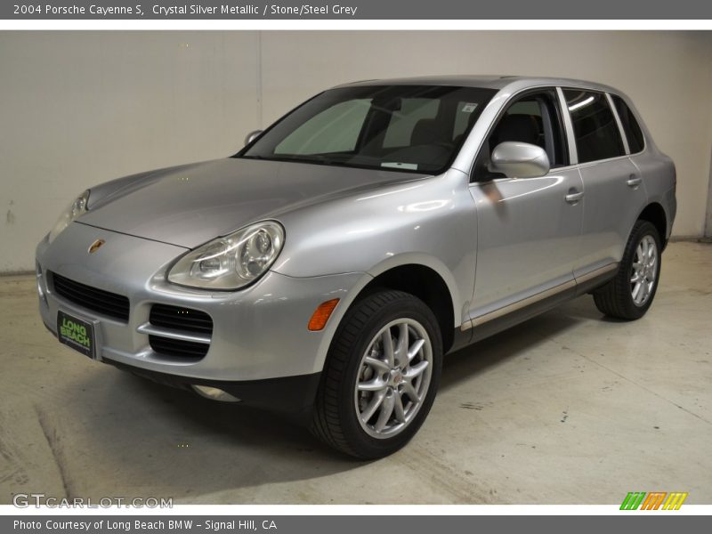 Crystal Silver Metallic / Stone/Steel Grey 2004 Porsche Cayenne S