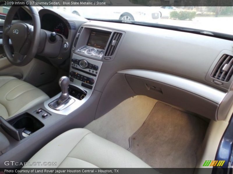 Blue Slate Metallic / Stone 2009 Infiniti G 37 Journey Sedan