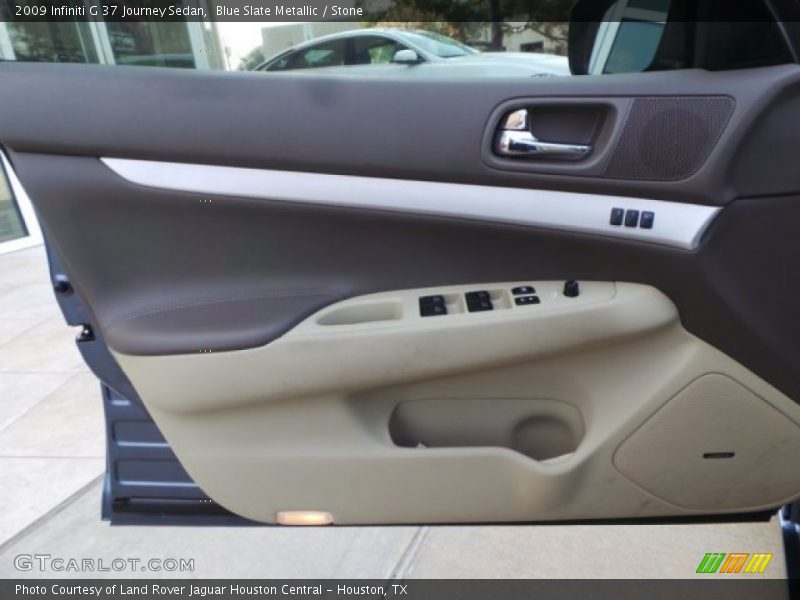 Blue Slate Metallic / Stone 2009 Infiniti G 37 Journey Sedan