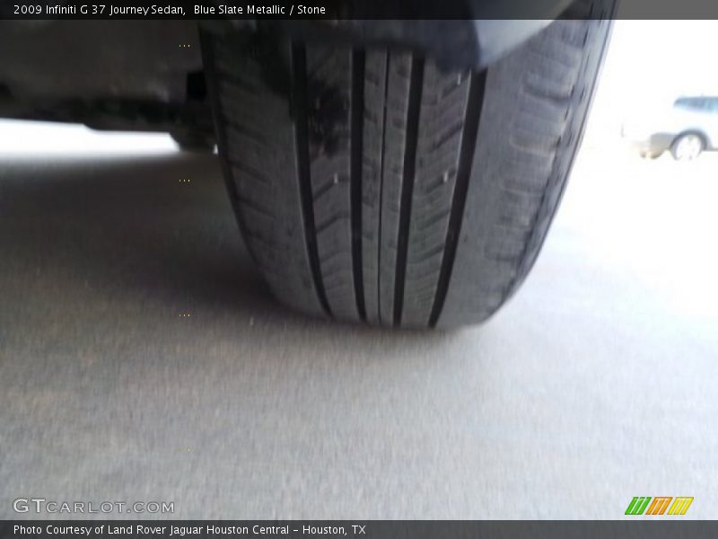 Blue Slate Metallic / Stone 2009 Infiniti G 37 Journey Sedan