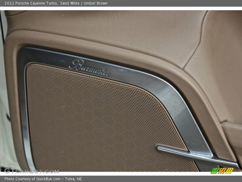 Sand White / Umber Brown 2011 Porsche Cayenne Turbo