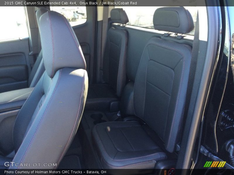 Rear Seat of 2015 Canyon SLE Extended Cab 4x4