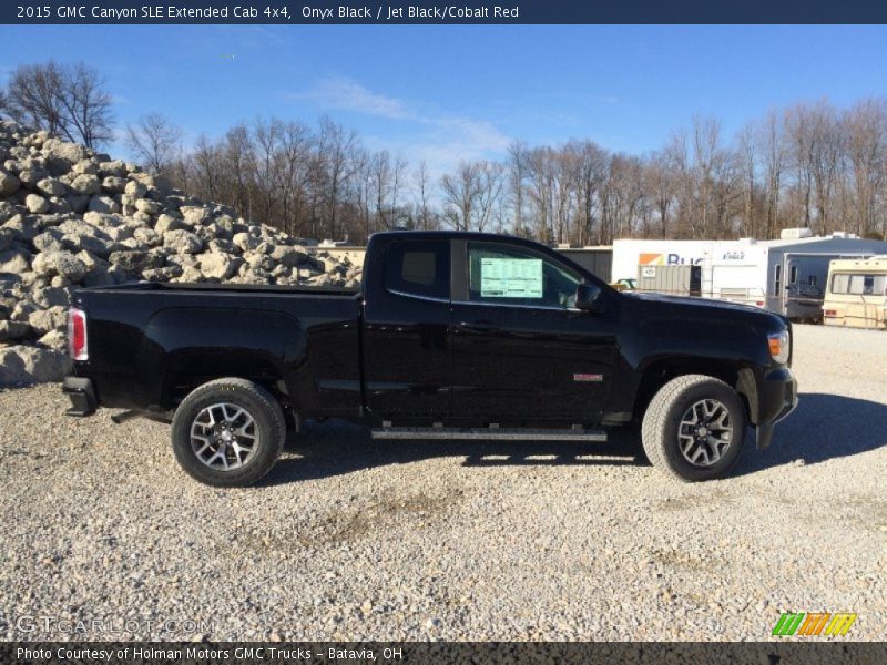  2015 Canyon SLE Extended Cab 4x4 Onyx Black
