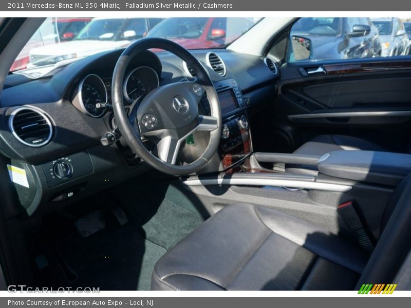 Palladium Silver Metallic / Cashmere 2011 Mercedes-Benz ML 350 4Matic