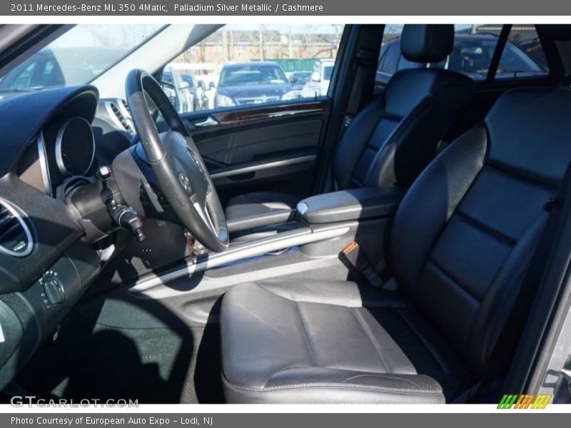 Palladium Silver Metallic / Cashmere 2011 Mercedes-Benz ML 350 4Matic