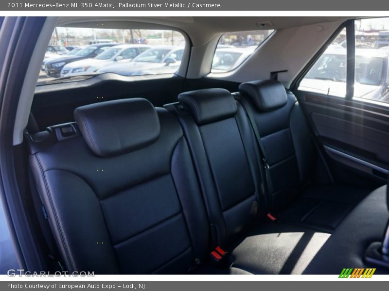 Palladium Silver Metallic / Cashmere 2011 Mercedes-Benz ML 350 4Matic