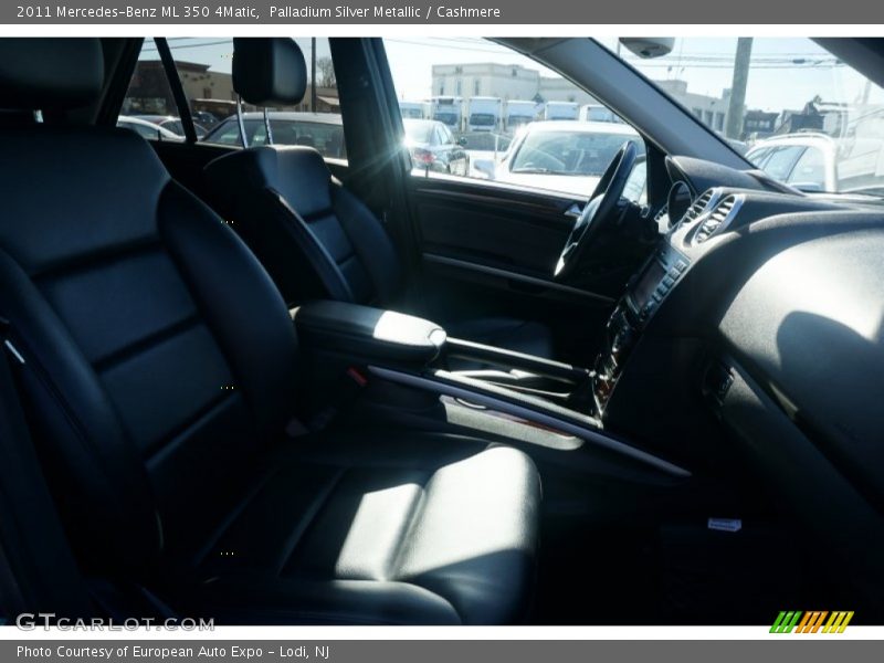 Palladium Silver Metallic / Cashmere 2011 Mercedes-Benz ML 350 4Matic