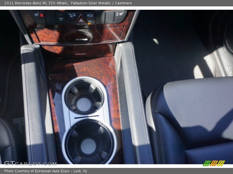 Palladium Silver Metallic / Cashmere 2011 Mercedes-Benz ML 350 4Matic