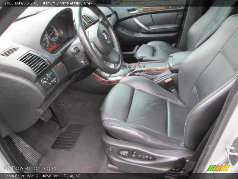  2005 X5 3.0i Grey Interior