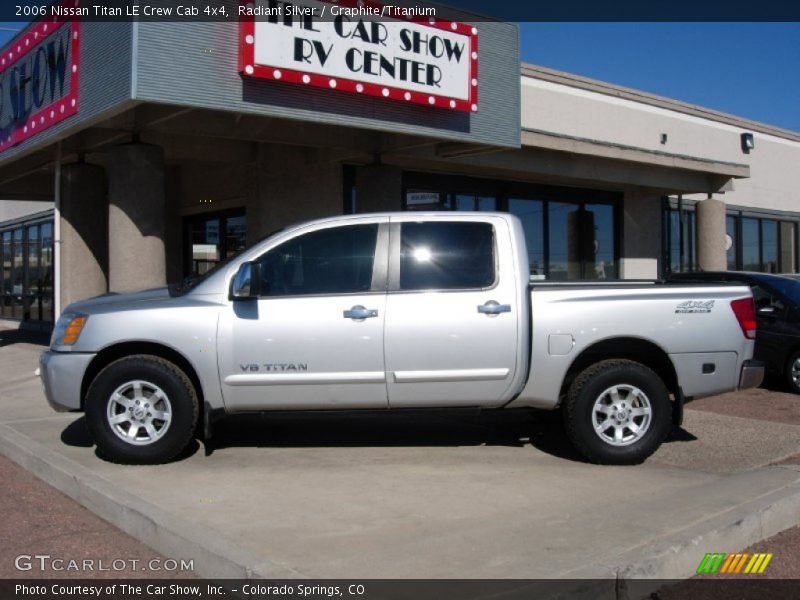 Radiant Silver / Graphite/Titanium 2006 Nissan Titan LE Crew Cab 4x4