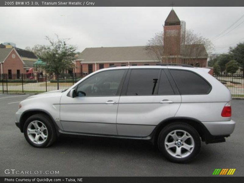  2005 X5 3.0i Titanium Silver Metallic