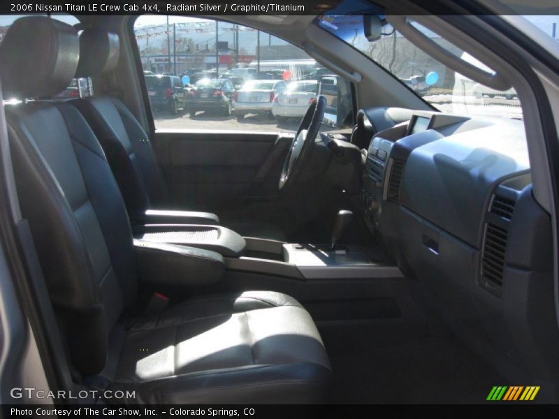 Radiant Silver / Graphite/Titanium 2006 Nissan Titan LE Crew Cab 4x4