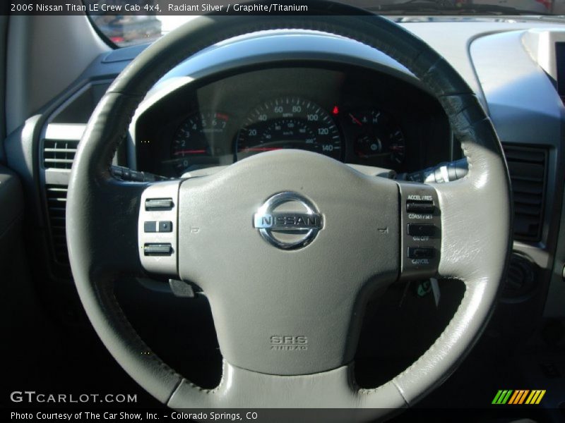 Radiant Silver / Graphite/Titanium 2006 Nissan Titan LE Crew Cab 4x4