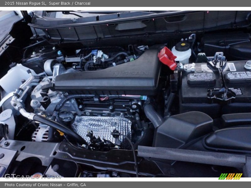 Super Black / Charcoal 2015 Nissan Rogue SL