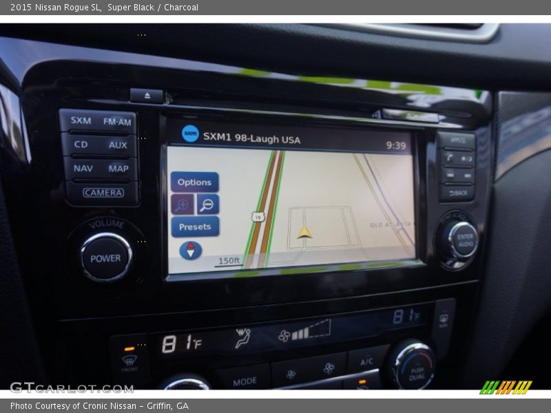 Super Black / Charcoal 2015 Nissan Rogue SL