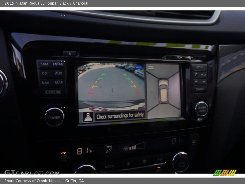 Super Black / Charcoal 2015 Nissan Rogue SL