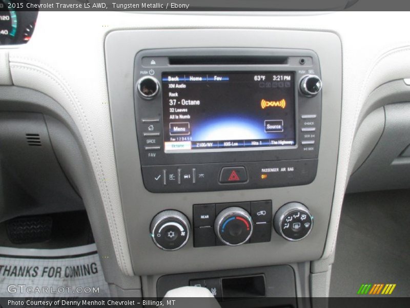 Tungsten Metallic / Ebony 2015 Chevrolet Traverse LS AWD
