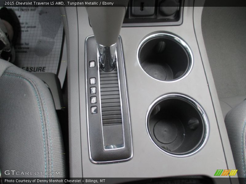 Tungsten Metallic / Ebony 2015 Chevrolet Traverse LS AWD