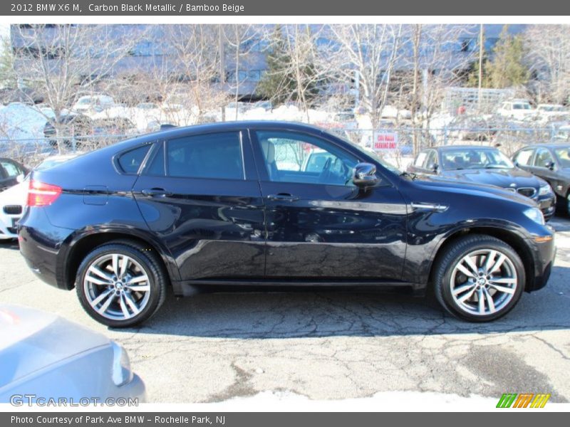 Carbon Black Metallic / Bamboo Beige 2012 BMW X6 M