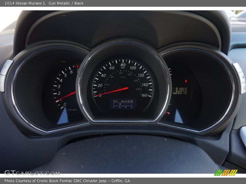 Gun Metallic / Black 2014 Nissan Murano S