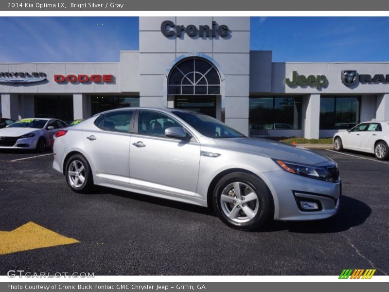 Bright Silver / Gray 2014 Kia Optima LX