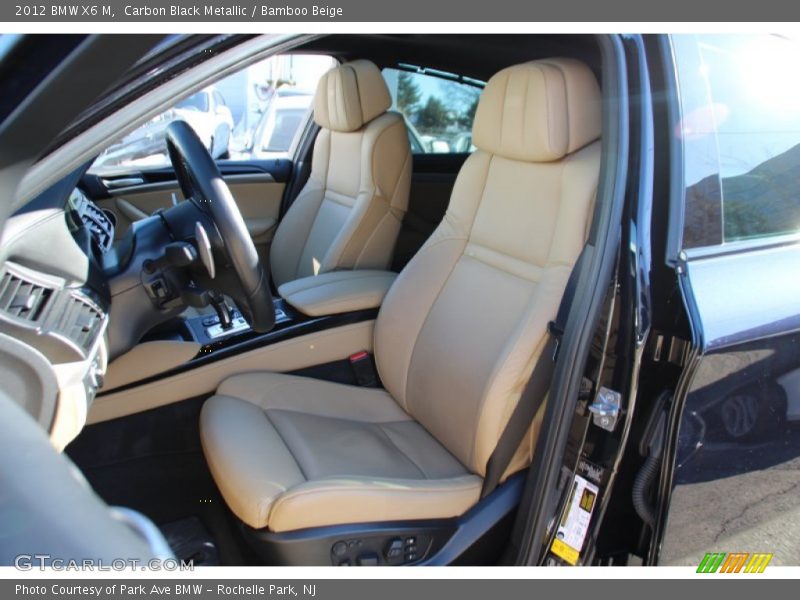 Carbon Black Metallic / Bamboo Beige 2012 BMW X6 M