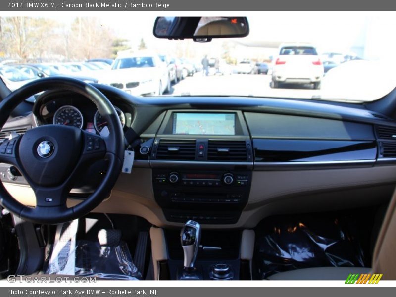 Carbon Black Metallic / Bamboo Beige 2012 BMW X6 M