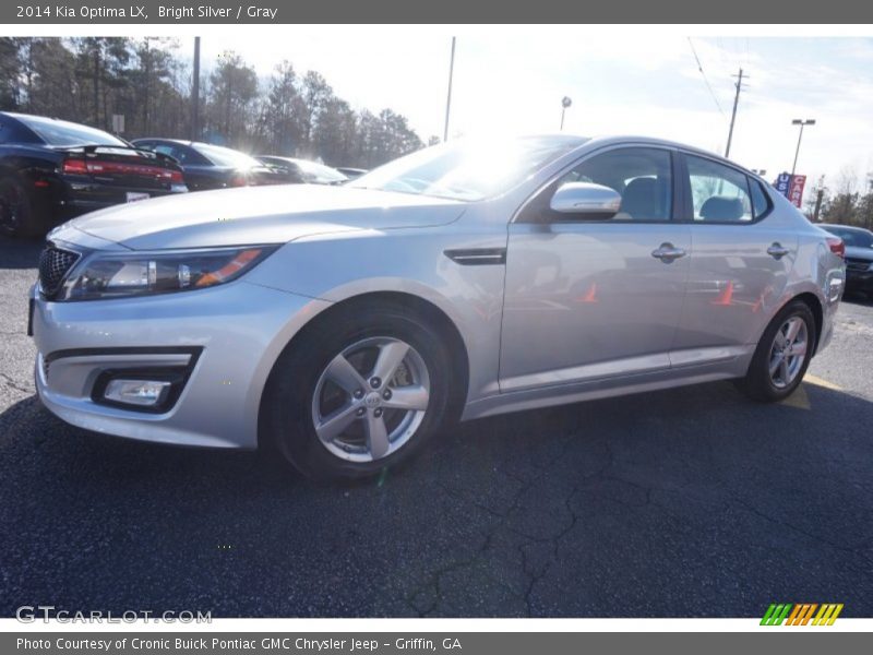 Bright Silver / Gray 2014 Kia Optima LX