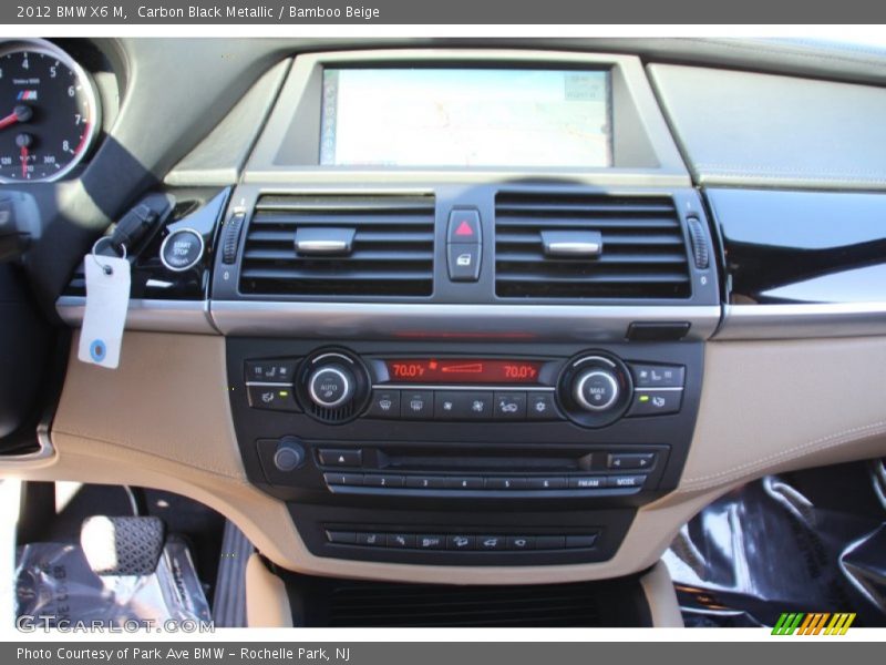 Carbon Black Metallic / Bamboo Beige 2012 BMW X6 M