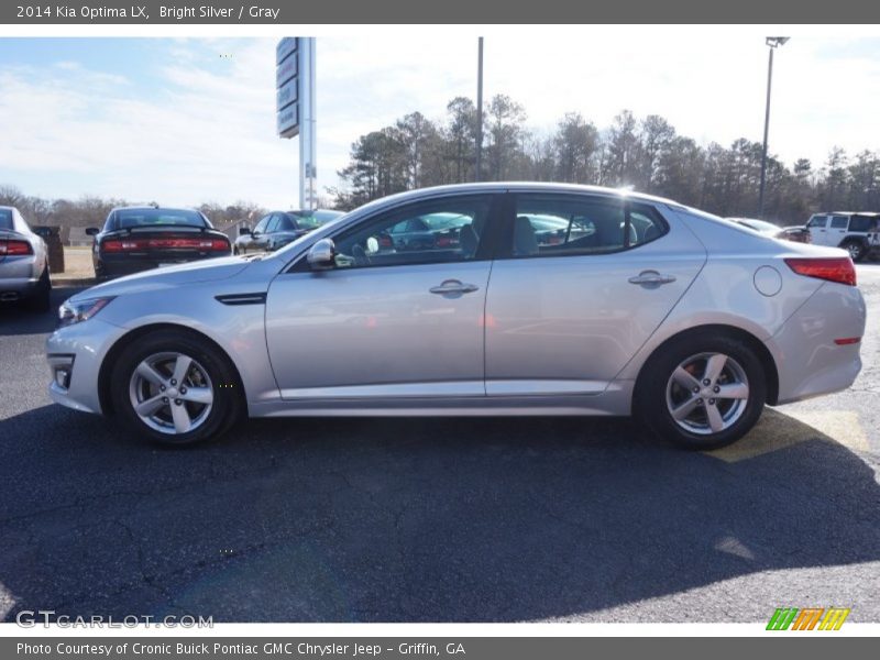 Bright Silver / Gray 2014 Kia Optima LX