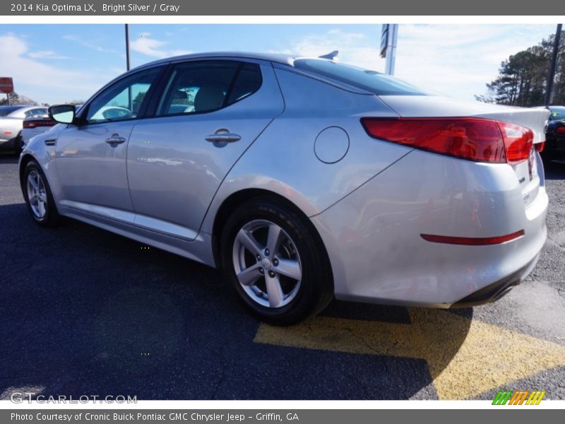 Bright Silver / Gray 2014 Kia Optima LX